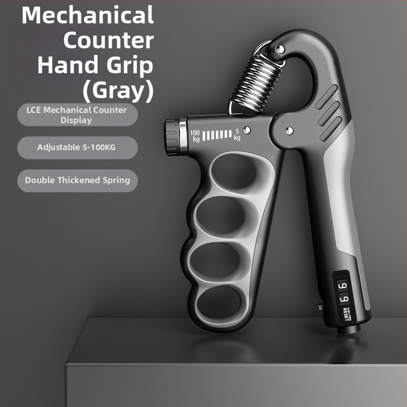 Elektronički uređaj za brojanje, hvatanje za snagu ruku, fitness uređaj za rehabilitaciju, trening, vježbe, hvatanje s pet prstiju na veliko