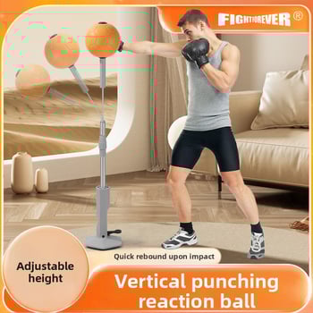 Vertikaalne poks lastele reaktsioonikiiruse treeningseade koduse poksi liivakotiga ventilatsioonipalli dekompressioonipoksi sihtmärk hulgimüük