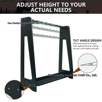 Ξύλινη εσωτερική βάση παιχνιδιών για όπλα, επιδαπέδια βάση, βάση αποθήκευσης αξεσουάρ μοντέλων όπλων, πολυστρωματική βάση συναρμολόγησης εξοπλισμού