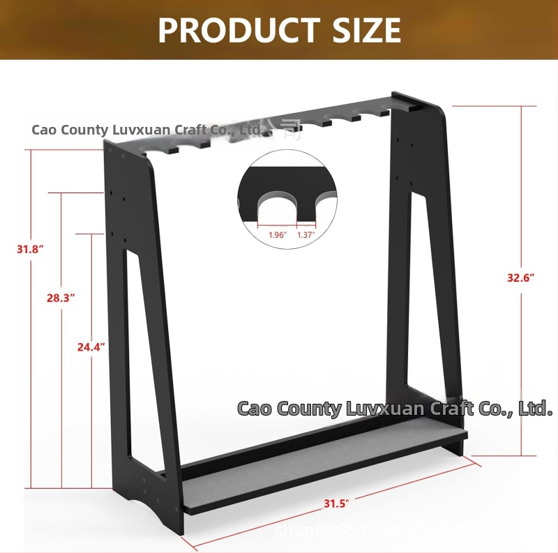 Medinis žaislinių ginklų stovas patalpai, pastatomas ant grindų, šaudyklos ginklų modelių priedų laikymo stovas, daugiasluoksnis įrangos surinkimo stovas