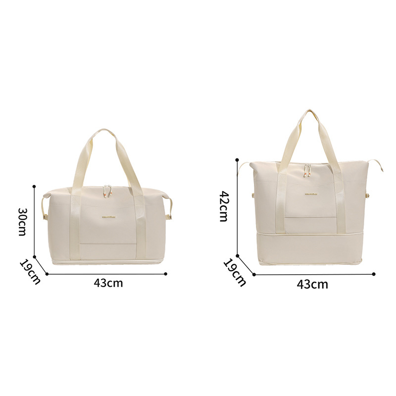 Beilian bővíthető utazótáska nagy kapacitású száraz és nedves válaszfalú sport fitnesztáska utazó beszállás hordozható poggyásztáska