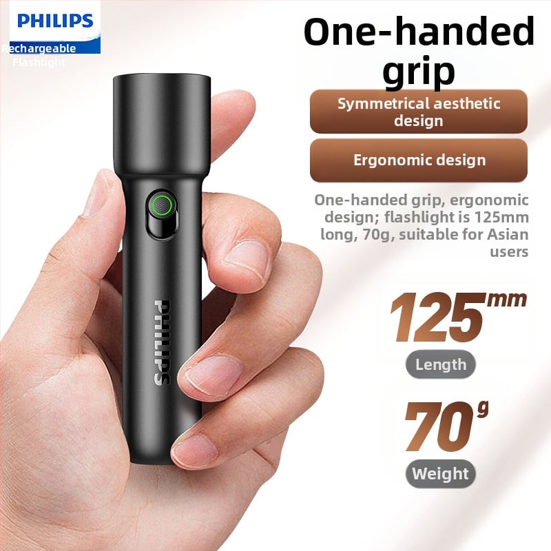 Philips Svietidlo Strong Light Ultra-Bright Nabíjanie Ultra-Dlhá výdrž batérie Domáce Vonkajšie Núdzové Prenosné Osvetlenie SFL1235
