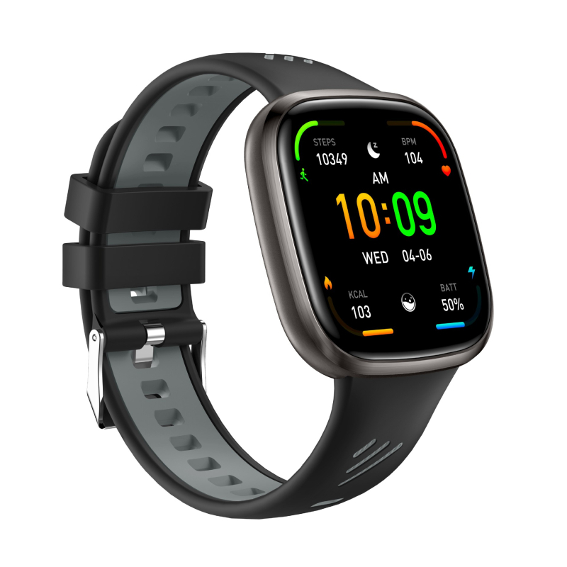 Határokon átnyúló HT31 okosóra LED zseblámpa pénzkereső fény Bluetooth hívás sport pulzusszám egészségügyi monitorozás vízálló