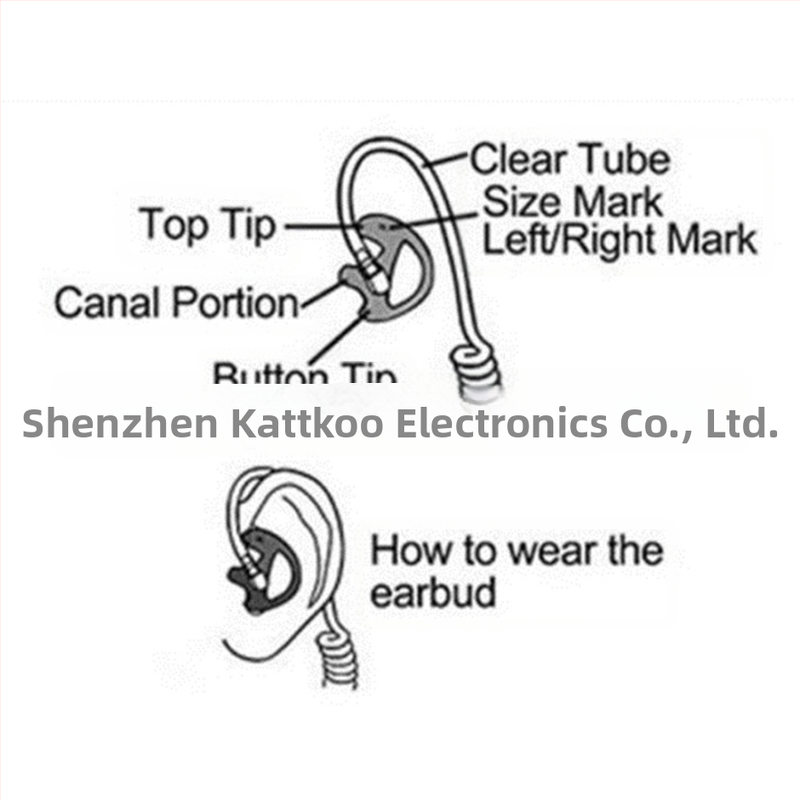 3 чифта универсални резервни меки силиконови гел слушалки, безжични слушалки с уоки-токи Air Sound, розови