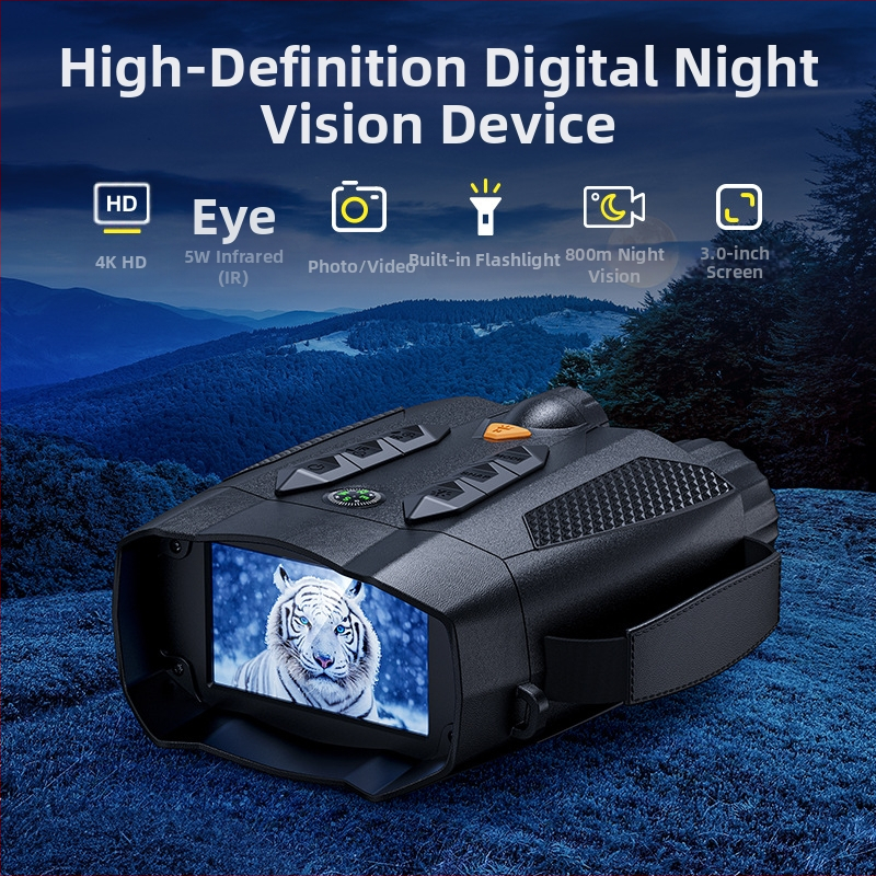 Tarpvalstybinis didelės raiškos skaitmeninis teleskopas, 48 milijonai prasto apšvietimo spalvotų, visiškai juodų, 800 metrų lauko didelės raiškos infraraudonųjų spindulių naktinio matymo prietaisas