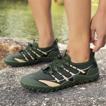 Piiriülesed uued õues kasutatavad kahlamisjalatsid, libisemiskindlad, hingavad, laiad, viimase väljaande mägironimisjalatsid laos, hulgimüük