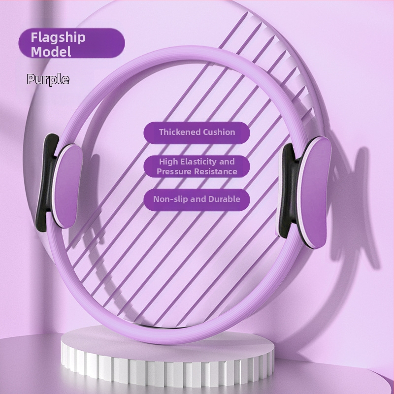 Pilatese rõngasjooga rõnga vormimise artefakt algajatele vaagnapõhjalihaste treeneri vastupanurõngas jalgade venitus jalgade ilu