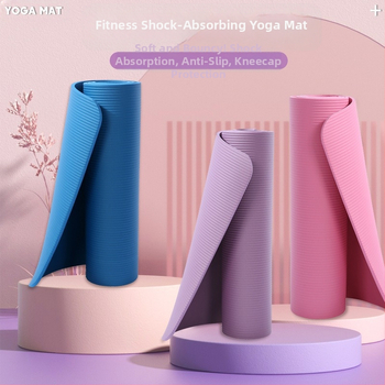 NBR joogamatt, paksendatud, libisemiskindel, lööke neelav, vaikne, laiendatud ja vooderdatud, täiskasvanutele mõeldud meeste ja naiste fitness-võimlemisjoogamatt