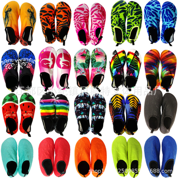 Rannasokid, kingad meestele ja naistele, sukeldumine, snorgeldamine, lapsed ülesvoolu sukeldamine, ujumiskingad, pehmed kingad, libisemiskindlad lõikekindlad punase jalalapiga nahast kingad