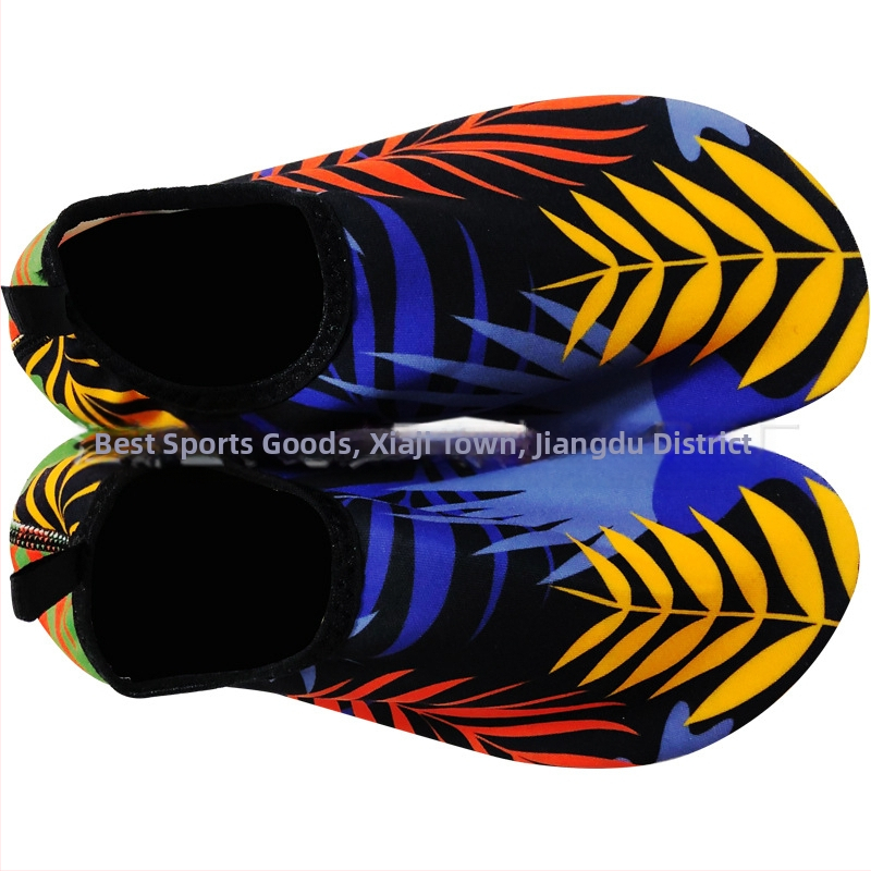 Rannasokid, kingad meestele ja naistele, sukeldumine, snorgeldamine, lapsed ülesvoolu sukeldamine, ujumiskingad, pehmed kingad, libisemiskindlad lõikekindlad punase jalalapiga nahast kingad