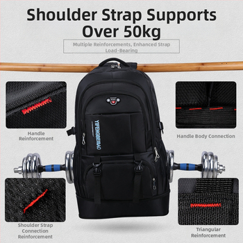 Suur seljakott meestele suur reisiseljakott naistele reisimiseks mägironimiseks õues suure mahutavusega pagasi seljakott