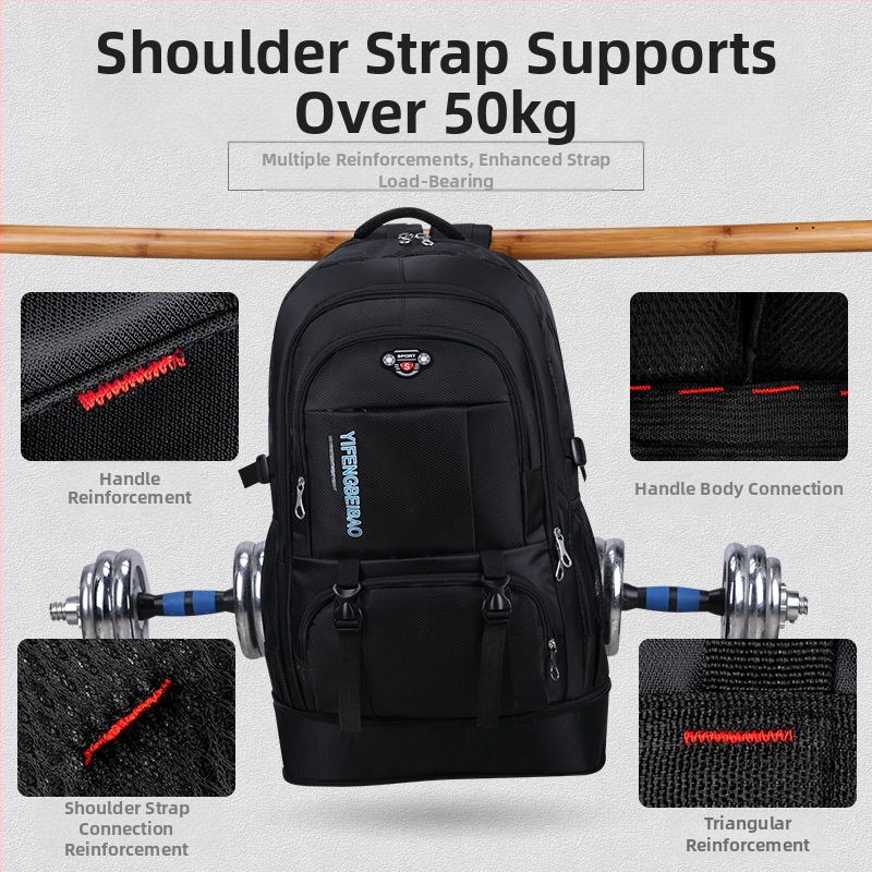 Suur seljakott meestele suur reisiseljakott naistele reisimiseks mägironimiseks õues suure mahutavusega pagasi seljakott