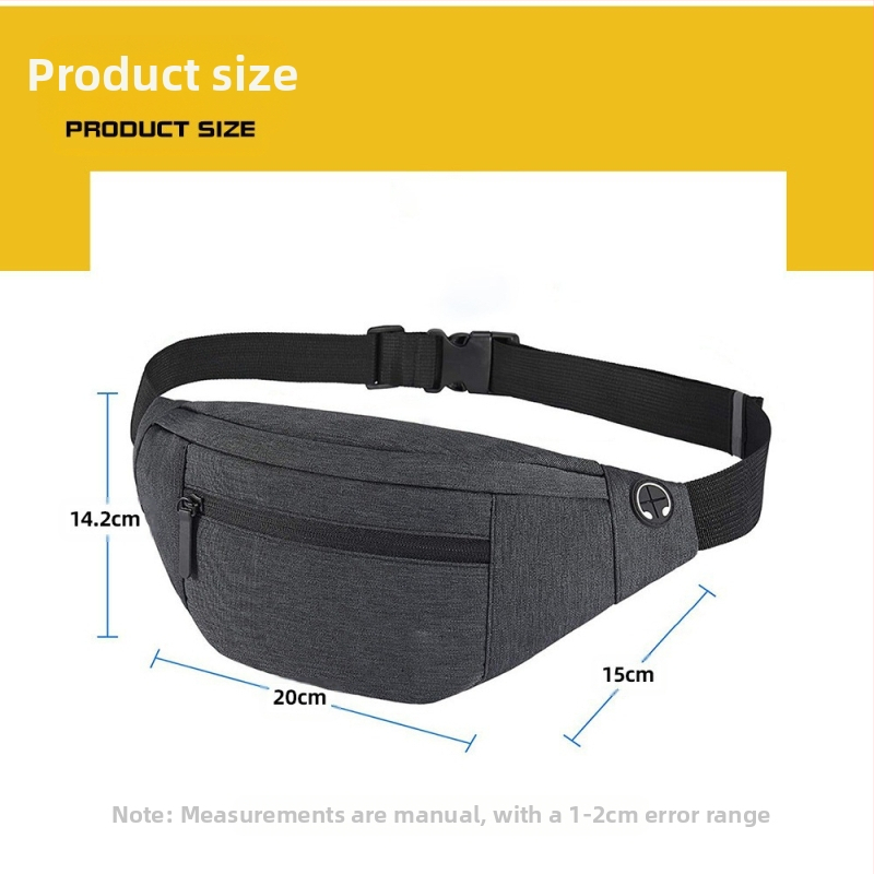 Външна динамична чанта за кръста, многофункционална за свободното време, пътуване, през рамо, водоустойчива чанта за фитнес, бягане, съхранение на мобилен телефон