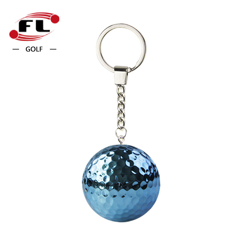 „Fuli Sports Factory“ tiesioginio pardavimo golfo dovanų kamuoliukas, galvanizuotas golfo kamuoliukas, spalvingas dvigubo sluoksnio varžybų kamuoliukas, keturių spalvų