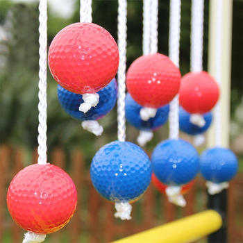 Стълба топка Плътна стълба Хвърляне на голф въжена топка Стълба хвърляне на топка игра с конец топка Боло