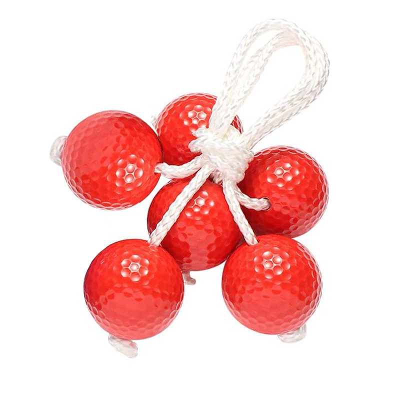 Стълба топка Плътна стълба Хвърляне на голф въжена топка Стълба хвърляне на топка игра с конец топка Боло