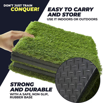 Χαλί γκολφ με swing, τριπλό ψηλό και χαμηλό χαλάκι χόρτου εσωτερικού χώρου, πράσινο χαλάκι μπάλας γκολφ