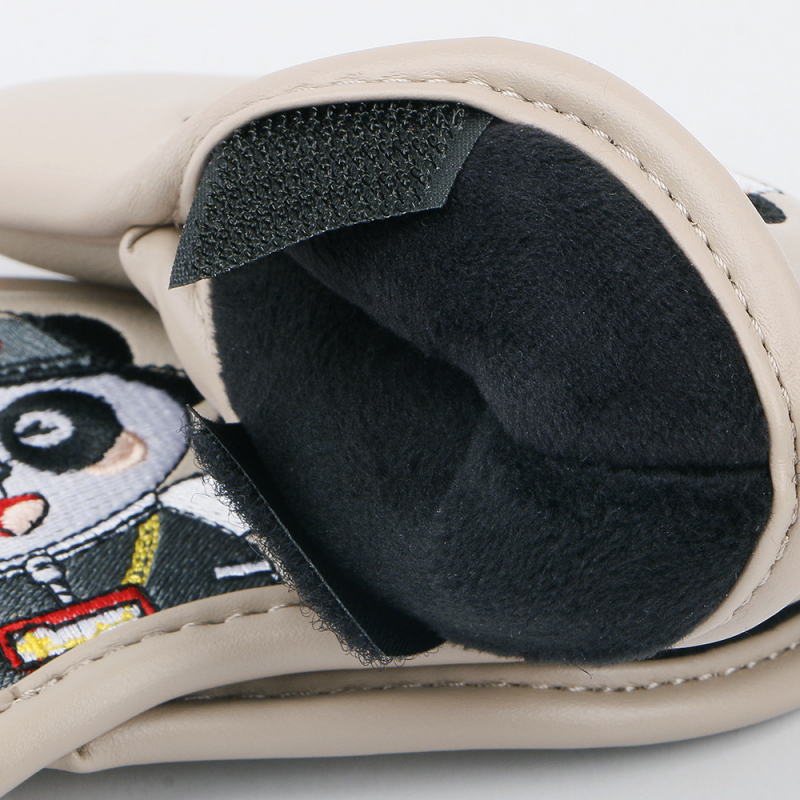 Forrásgyári golf fejfedő, határokon átnyúló közvetlen szállítás, mini panda mintás golfvas fejfedő