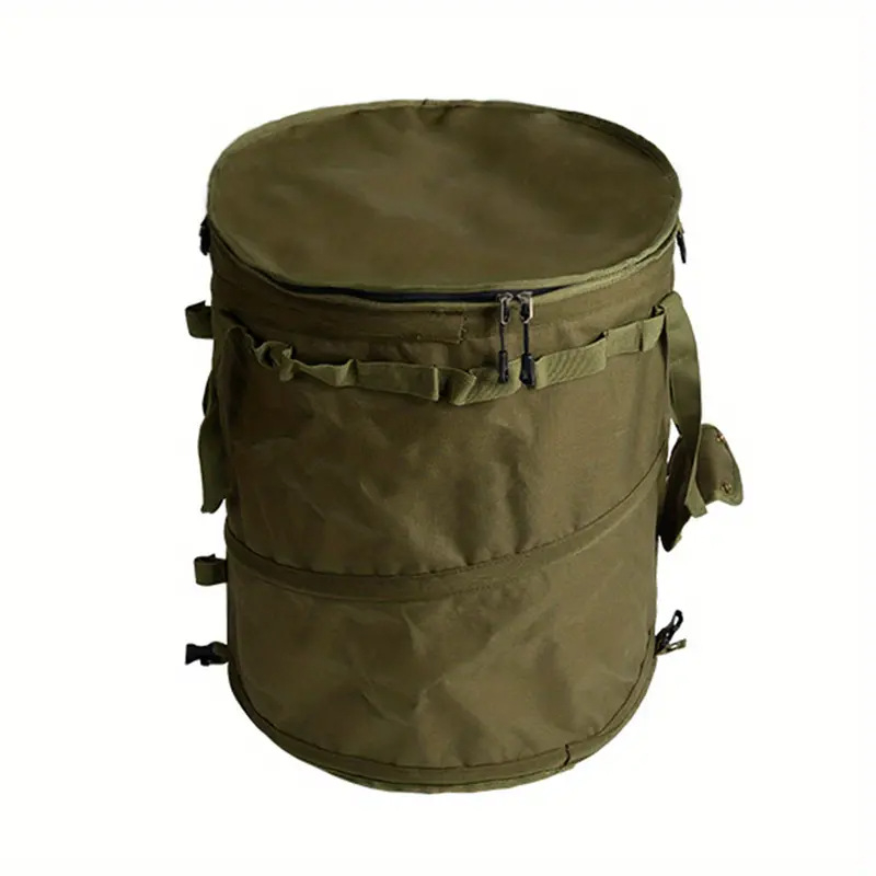 Kokkupandav prügikast õues kasutamiseks, kaasaskantav prügikast, määrdunud riiete hoiukopp, kokkupandav hoiukopp kalapüügiks