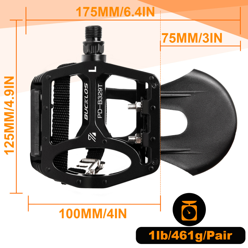 Kalnų dviračių pedalai iš aliuminio lydinio su šuns žiotimis, greitaeigiai nailono pedalai, plokšti pedalai, dviračių priedai