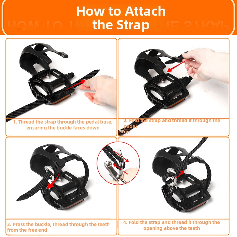 Педали за планински велосипед, алуминиева сплав с педали тип „кучешка уста“, найлонови педали Dead Speed, плоски педали, аксесоари за велосипеди