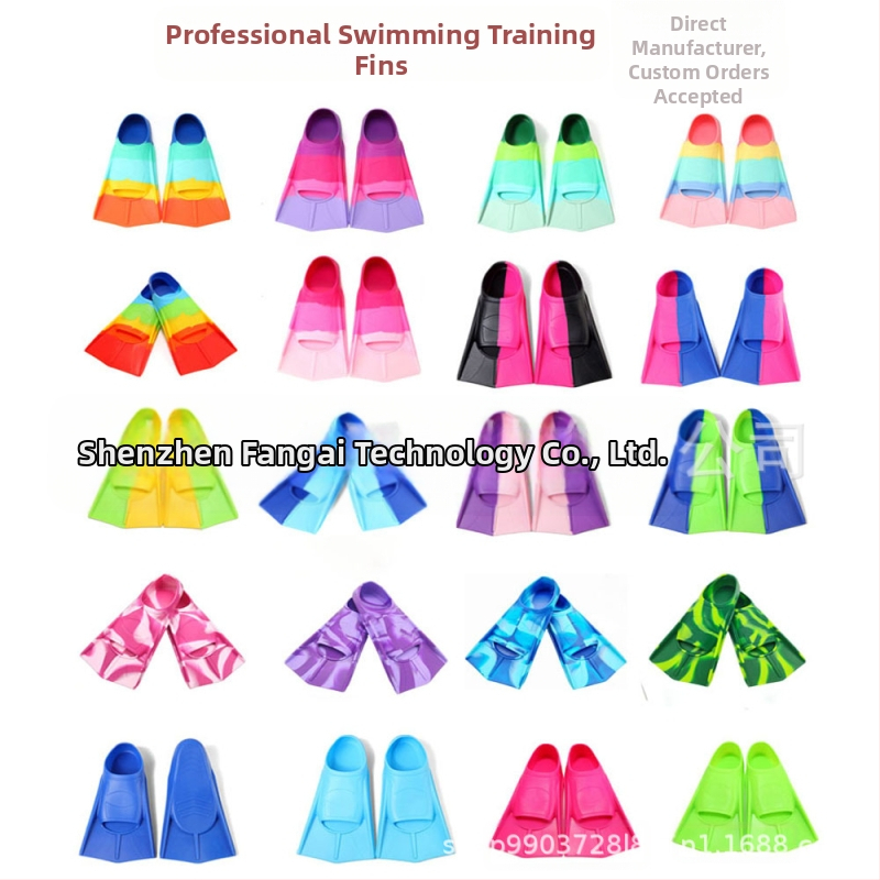 Professionaalsed ujumislestad, silikoonist lühikesed lestad, lastele mõeldud sukeldumisjalatsid, sukeldumistreeningu varustus, hulgimüük, silikoonist lühikesed konnajalatsid