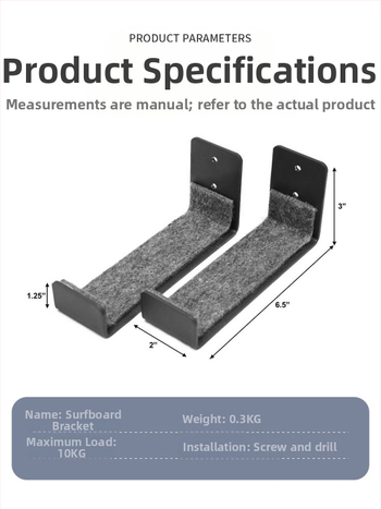 Határokon átnyúló háztartási garázs snowboard osztott tárolóállvány falra szerelhető SUP szörfdeszka cellulóz tároló állvány