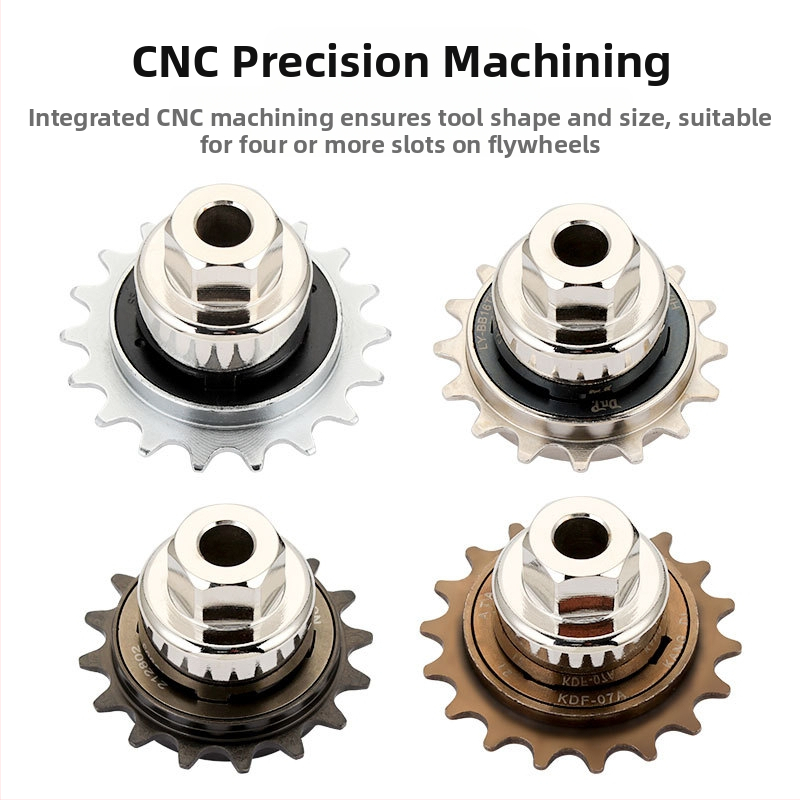 Инструмент за демонтиране на маховик за велосипед с една скорост TOOPRE 16T 17T 18T BMX, монтажен ръкав за велосипед Dead Flying