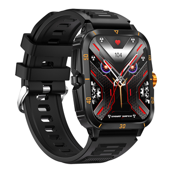 Határokon átnyúló Kt71 okosóra pulzusméréssel, Bluetooth hívással, tárcsázással, lépésszámlálással, több sport móddal és multifunkcionális sportórával