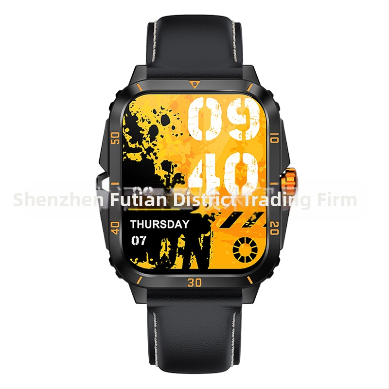 Határokon átnyúló Kt71 okosóra pulzusméréssel, Bluetooth hívással, tárcsázással, lépésszámlálással, több sport móddal és multifunkcionális sportórával