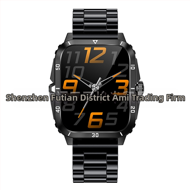 Határokon átnyúló Kt71 okosóra pulzusméréssel, Bluetooth hívással, tárcsázással, lépésszámlálással, több sport móddal és multifunkcionális sportórával