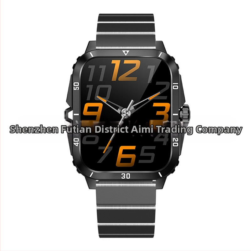 Határokon átnyúló Kt71 okosóra pulzusméréssel, Bluetooth hívással, tárcsázással, lépésszámlálással, több sport móddal és multifunkcionális sportórával