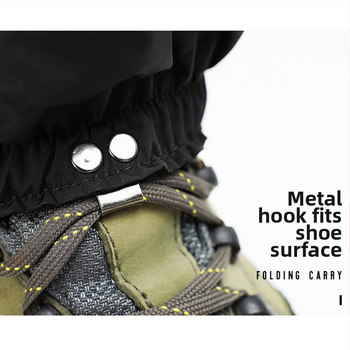 Suusatamine õues lumikate meeste ja naiste matkamiseks lumekindel madu liivakindel jalakaitse kingakate jalakate jalakate 89 04