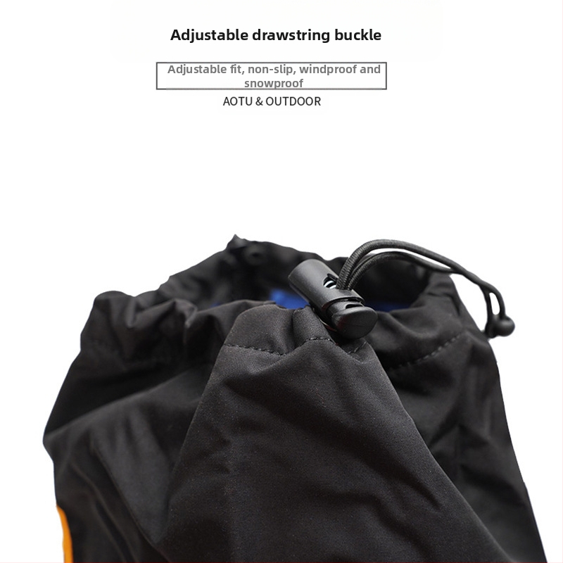 Suusatamine õues lumikate meeste ja naiste matkamiseks lumekindel madu liivakindel jalakaitse kingakate jalakate jalakate 89 04