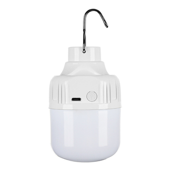 Nauja LED įkrovimo lemputė 3 lauko vandeniui atsparios naktinės turgaus prekystalio elektros energijos tiekimo nutraukimo avarinės lemputės nešiojamas apšvietimas