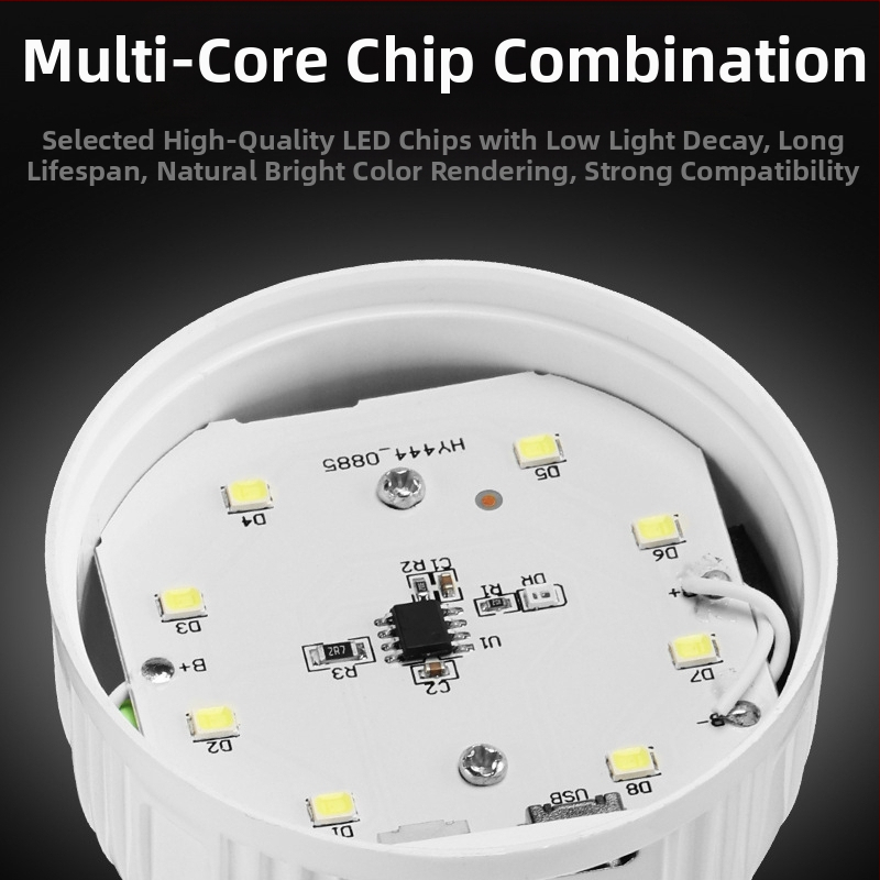 Нова LED крушка за зареждане 3 външни водоустойчиви нощни пазарни щандове аварийно осветление от прекъсване на захранването преносима крушка