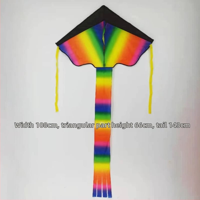 Trijstūra pūķa locīšanas stienis Melngalvju krāsu josla Dimants, eksportējams ar līnijas dēļa rotaļlietu, kas piemērota Amazon eksportam