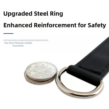 Удължител за хоризонтална щанга с пружинна кука за открито, алпинизъм и скално катерене, многофункционална връзка с вътрешен двор