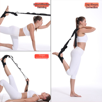 Tehase hulgimüügi rehabilitatsioonitreeningu jala jala venitusvöö jooga venitusvöö segmenteeritud reguleeritav abijala venitusvöö