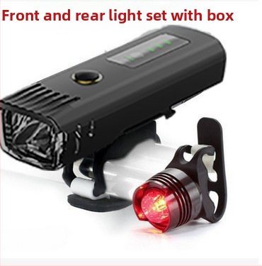 Vokiškas dviračio žibintas lauko kalnų dviračio priekinis žibintas USB įkrovimas LED naktinio važiavimo žibintas važiavimo įranga didmeninė prekyba