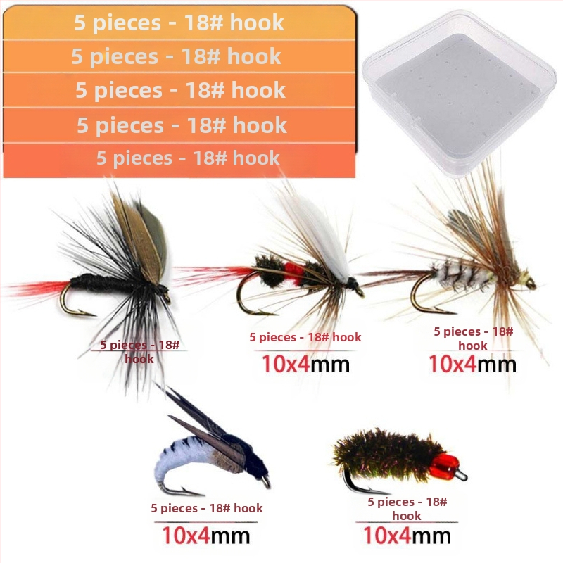 Luya Bait Fly Hook kostīms baltsvītrainajai tilapijas asari melnām zivīm, viltus ēsmas izmēra āķis