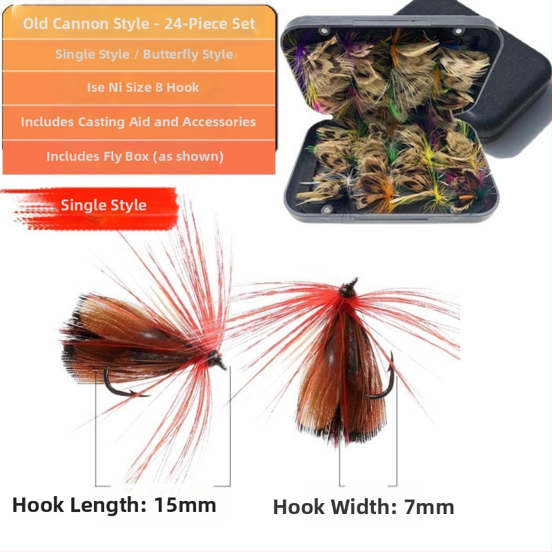 Luya Bait Fly Hook kostīms baltsvītrainajai tilapijas asari melnām zivīm, viltus ēsmas izmēra āķis