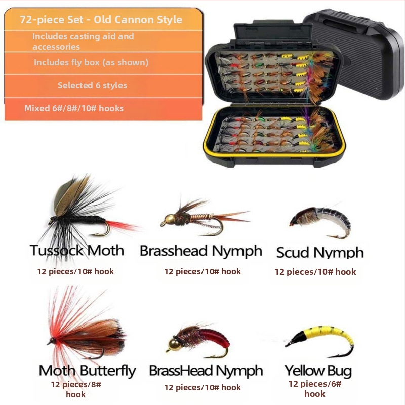 Luya Bait Fly Hook kostīms baltsvītrainajai tilapijas asari melnām zivīm, viltus ēsmas izmēra āķis