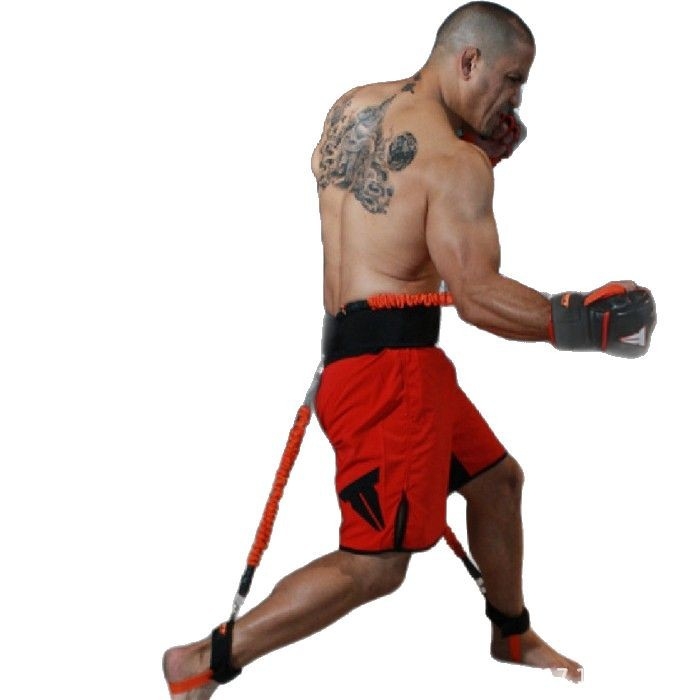 Bounce Trainer Fitness Resistance Band Poksiülikond Latekstoruga Tõmbamisköis Jala Vöö Treener