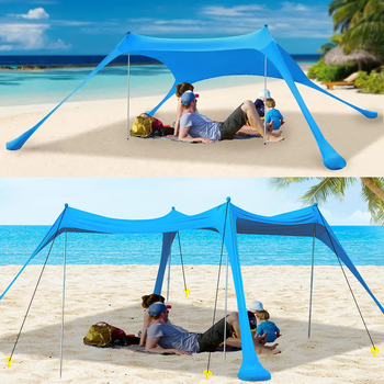 Piiriülene rannatelk Lycra varikatus päikesevari päikesekreem lahe välistingimustes mereäärne telkimine kalapüügi varikatus telkimistelk