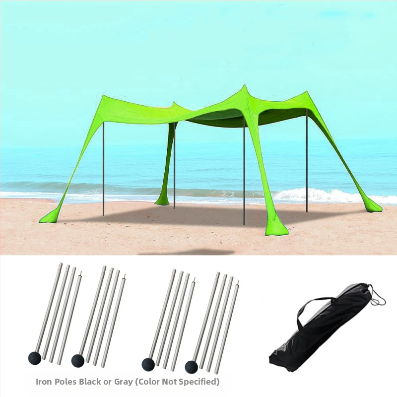 Piiriülene rannatelk Lycra varikatus päikesevari päikesekreem lahe välistingimustes mereäärne telkimine kalapüügi varikatus telkimistelk