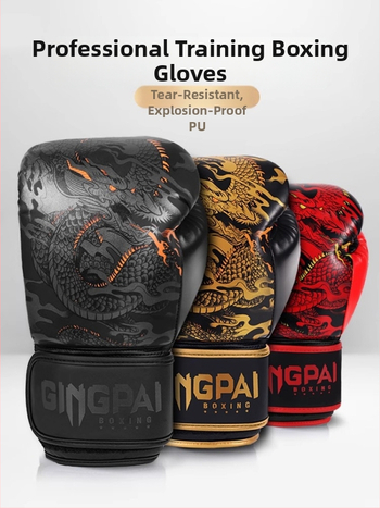 14oz täiskasvanute poksikindad professionaalsed poksikindad poistele ja tüdrukutele Sanda Muay Thai praktiline treening liivakott paks