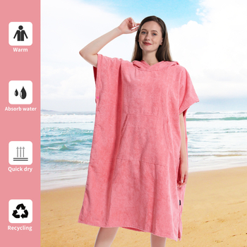 Karšto pardavimo „Mantao Plain Terry“ berankovis, šiltas ir neperšlampamas apsiaustas