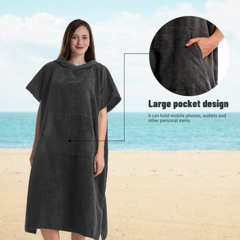 Karšto pardavimo „Mantao Plain Terry“ berankovis, šiltas ir neperšlampamas apsiaustas