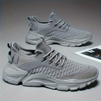 Határokon átnyúló külkereskedelmi őszi szerelmesek lélegző hálós alkalmi cipő férfi cipők ütéscsillapító futócipők plus size AliExpress